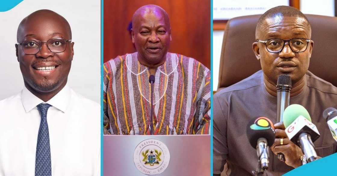 Ato Forson, John Mahama, John Jinapor, energy sector levy, Minister of Energy, Finance Minister, oil marketing companies. Ato Forson, John Mahama, John Jinapor, energy sector levy, Minister of Energy, Finance Minister, oil marketing companies.