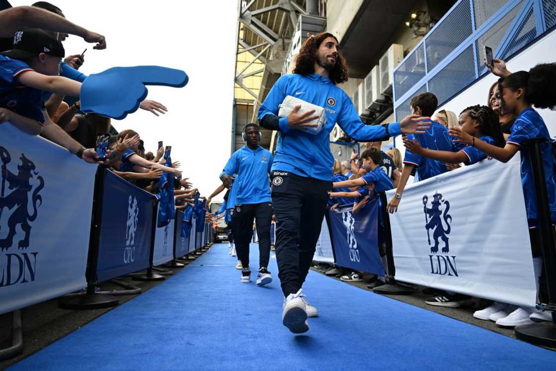 Marc Cucurella, Chelsea, Enzo Maresca, Conor Gallagher, Romelu Lukaku. Marc Cucurella, Chelsea, Enzo Maresca, Conor Gallagher, Romelu Lukaku.