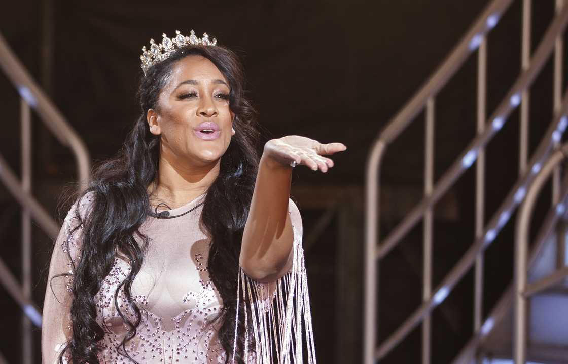 Natalie Nunn is the first housemate to be evicted from the Celebrity Big Brother House