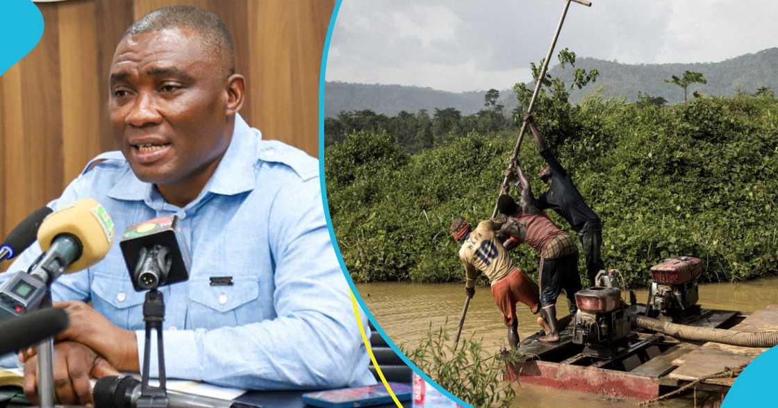 The Deputy Lands Minister has pledged to restore galamsey-ruined rivers if NPP wins 2024 elections The Deputy Lands Minister has pledged to restore galamsey-ruined rivers if NPP wins 2024 elections