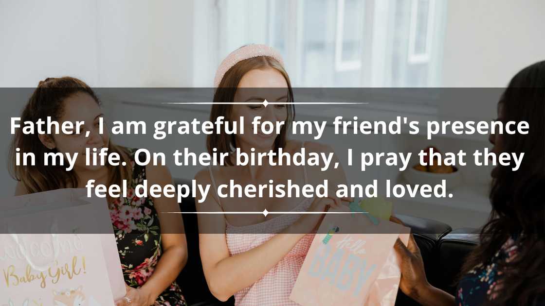 Birthday prayers for a friend