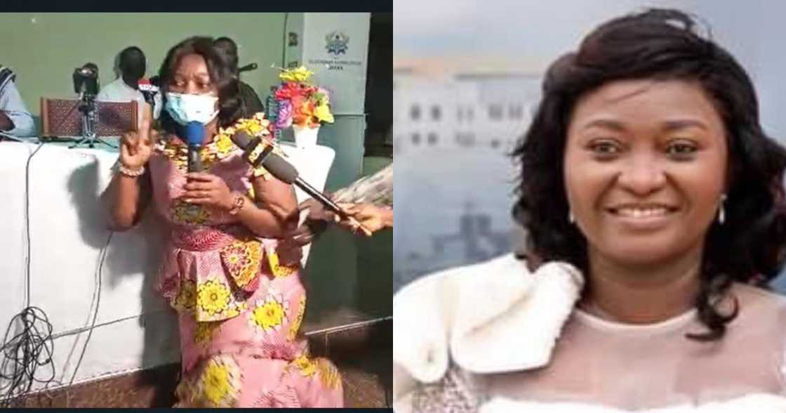 Central Regional minister Justina Marigold Assan Central Regional minister Justina Marigold Assan