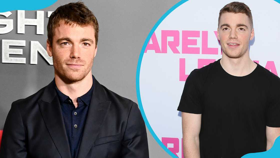Gabriel Basso at the L.A. Special Screening of "The Night Agent (L). Gabriel is seen at the 'Barely Lethal' Los Angeles Special Screening (R) Gabriel Basso at the L.A. Special Screening of "The Night Agent (L). Gabriel is seen at the 'Barely Lethal' Los Angeles Special Screening (R)