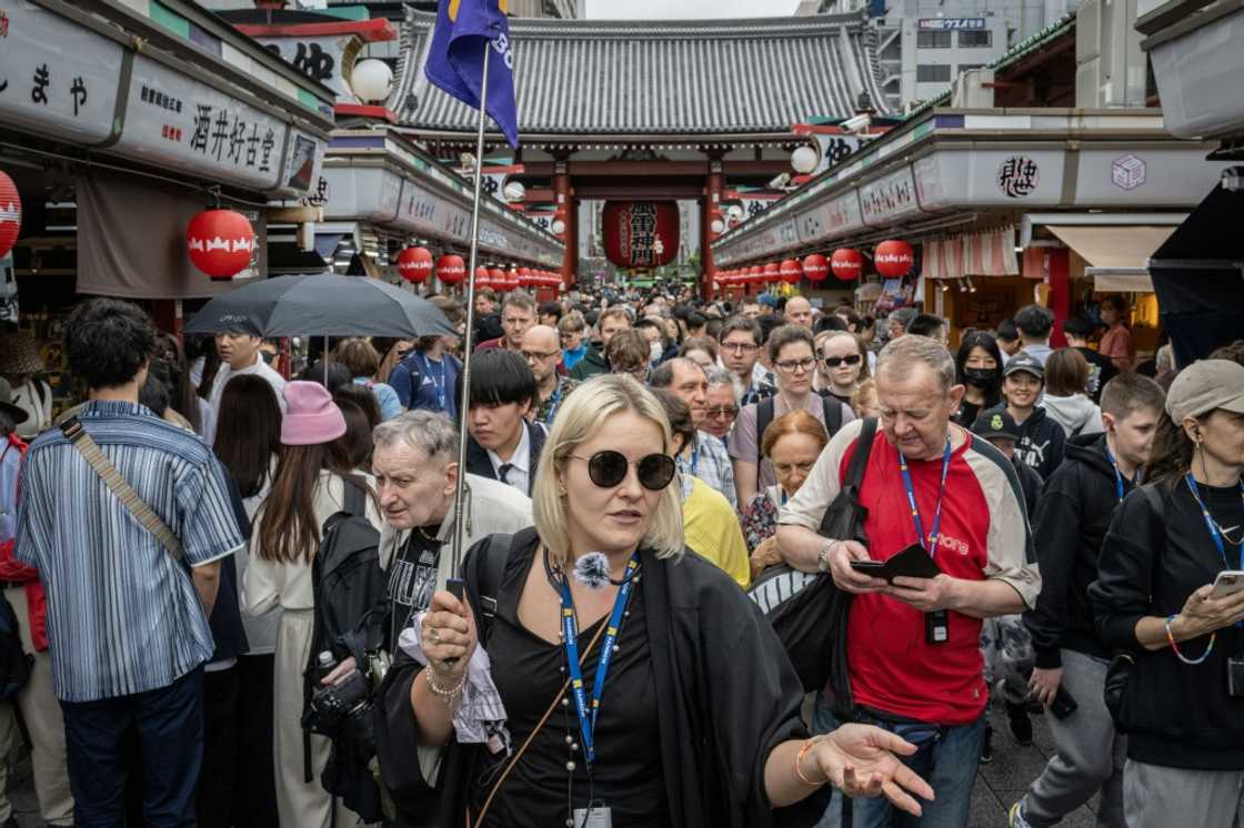 Japan has welcomed a million more foreign visitors in the first half of 2024 compared to pre-pandemic levels, logging a new record of 17.78 million