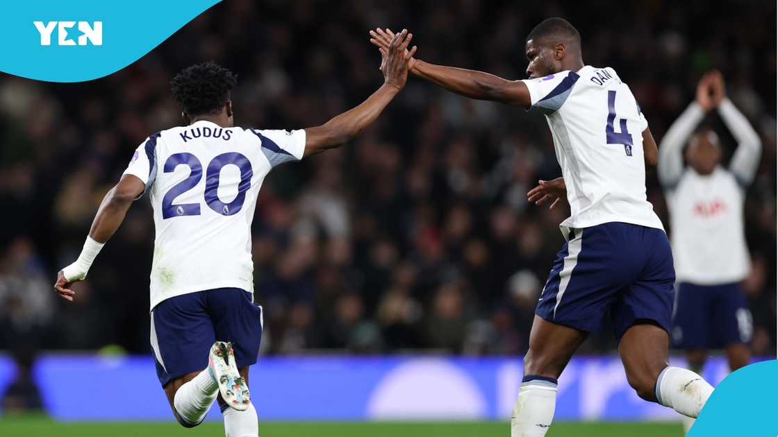 Mohammed Kudus, Kevin Danso, Lucas Bergvall, Tottenham, Tottenham lose to Fulham, Fulham defeats Tottenham, Kudus vs Fulham, Kudus' stunning goal, Kudus' goal against Fulham. Mohammed Kudus, Kevin Danso, Lucas Bergvall, Tottenham, Tottenham lose to Fulham, Fulham defeats Tottenham, Kudus vs Fulham, Kudus' stunning goal, Kudus' goal against Fulham.