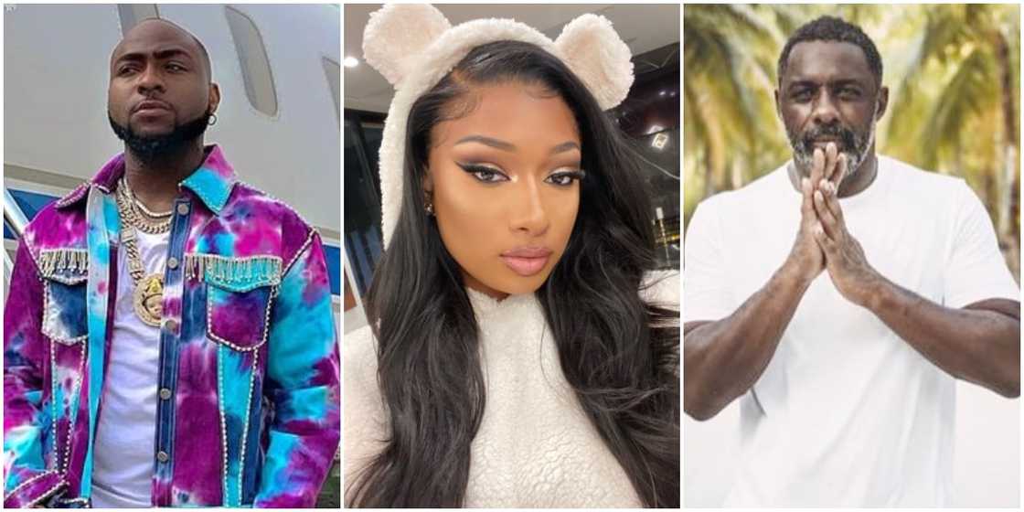 Hollywood actor Idris Elba has a song with Megan Thee Stallion and Davido Hollywood actor Idris Elba has a song with Megan Thee Stallion and Davido