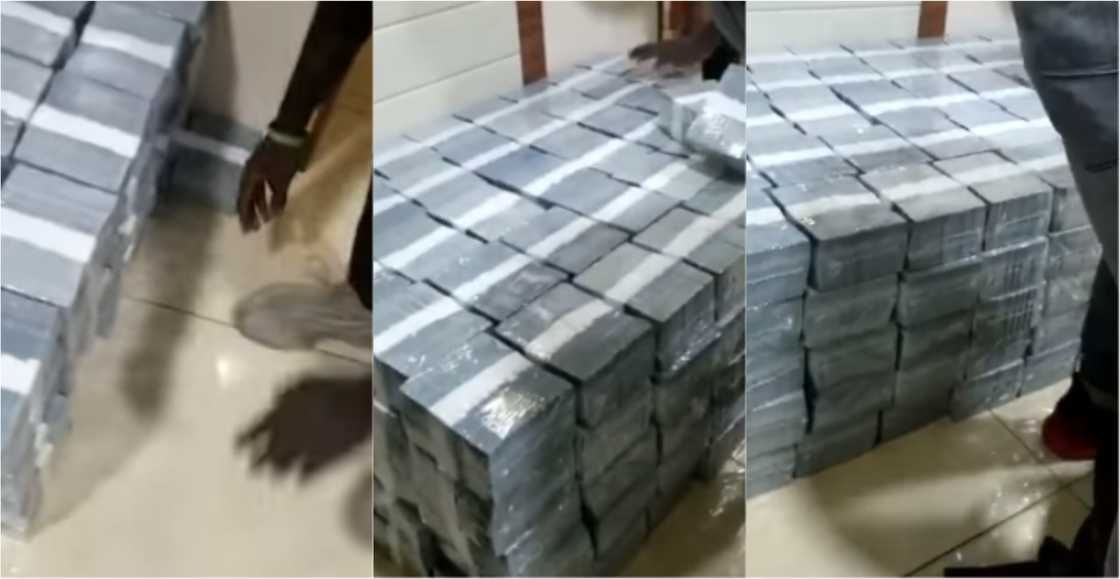 Video of house filled with bundles of cash with young men arranging monies emerges Video of house filled with bundles of cash with young men arranging monies emerges