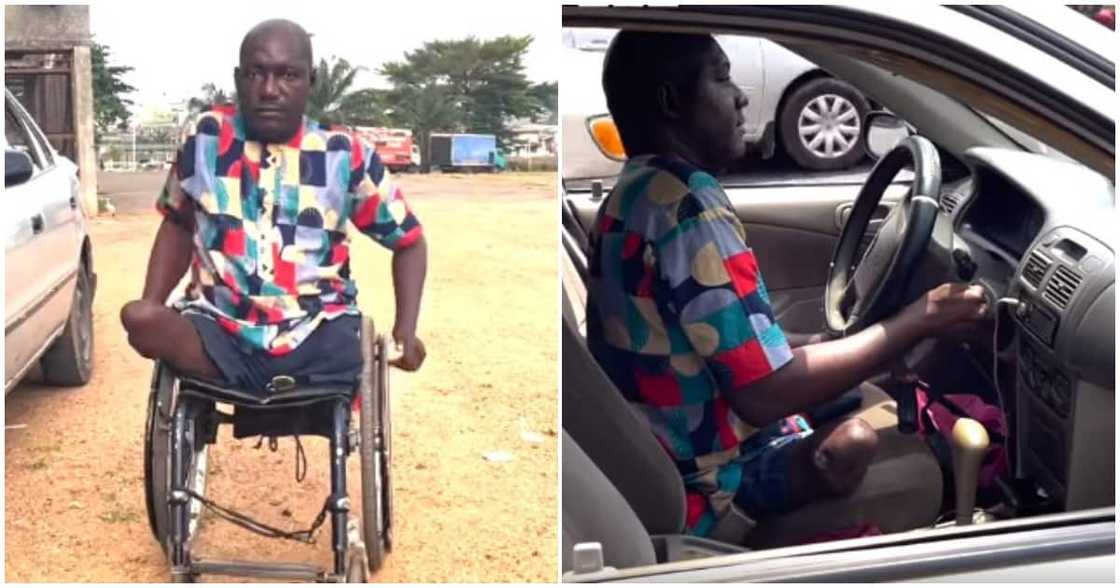 I had considered quitting: Taxi driver with no legs opens up I had considered quitting: Taxi driver with no legs opens up