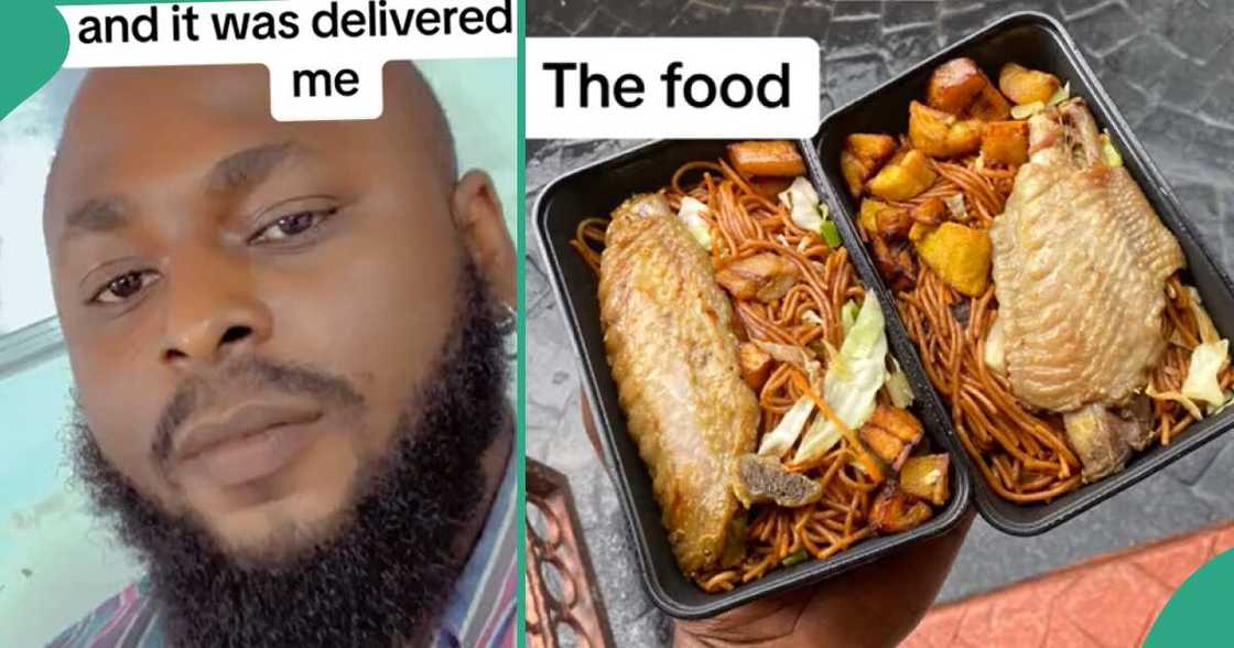 Man buys food for N1000.