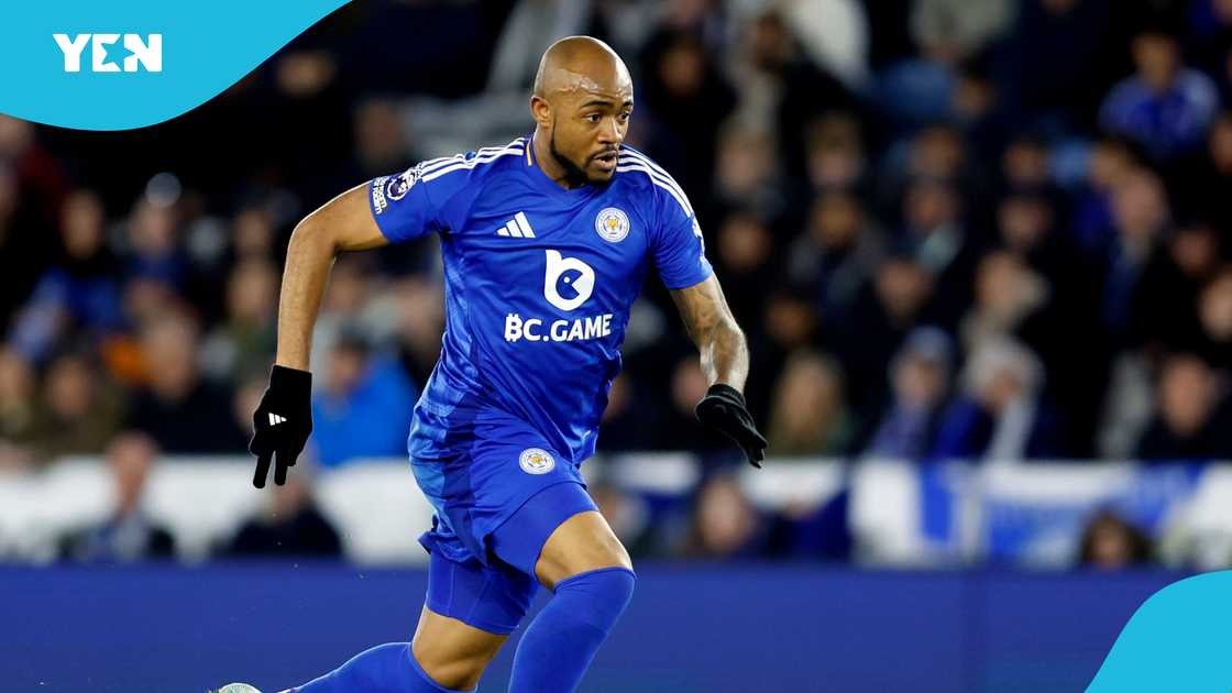 Jordan Ayew made a cameo appearance for Leicester City in their 2-0 defeat to Manchester City. Jordan Ayew made a cameo appearance for Leicester City in their 2-0 defeat to Manchester City.