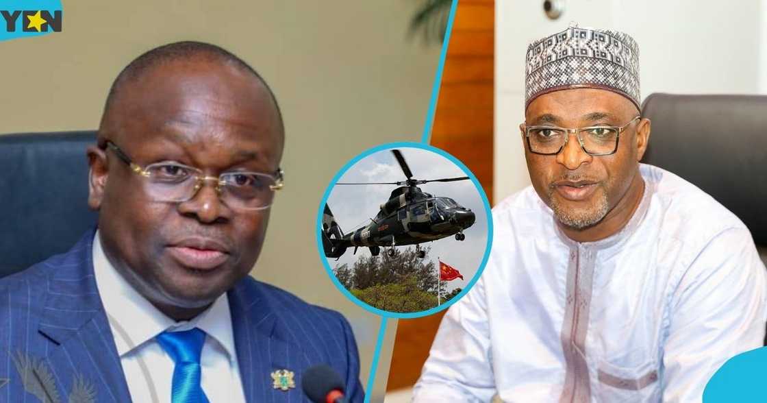 Dr Edward Omane Boamah, Muntaka Mubarak, Defence Minister, Interior Minister, helicopter crash. Obuasi