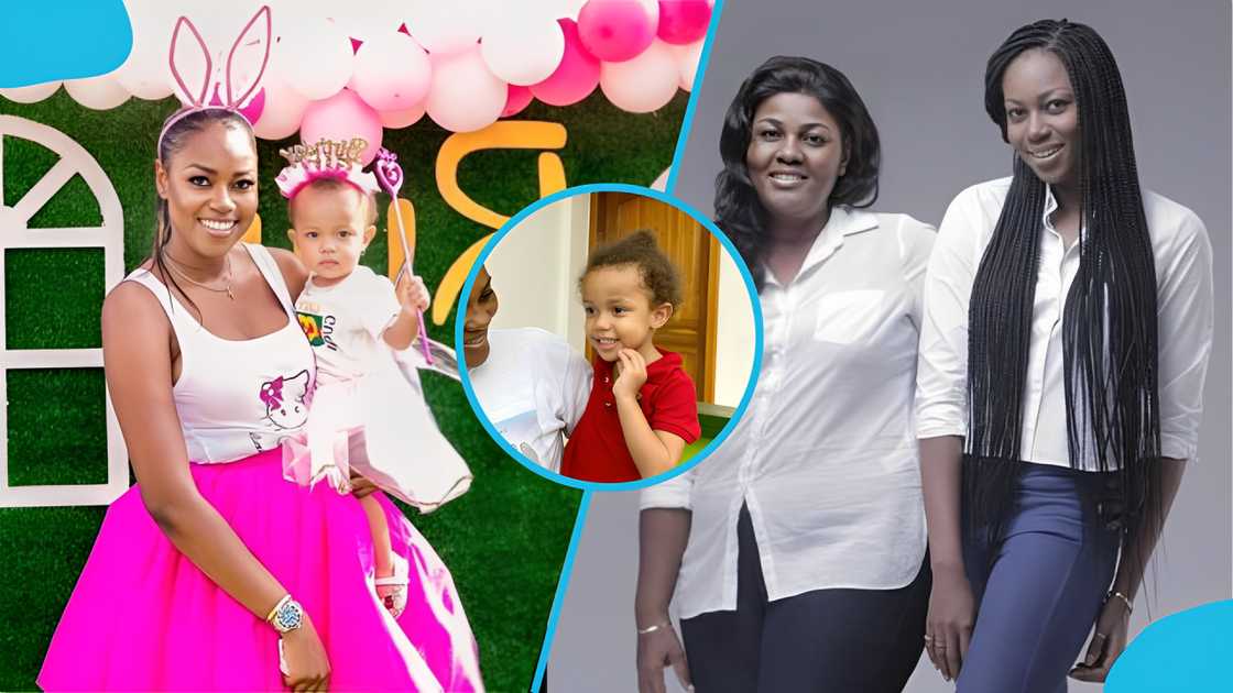 Yvonne Nelson, Ryn Nelson Roberts, Yvonne Nelson's daughter, Yvonne Nelson's mother, Yvonne Nelson's daughter's birthday, Ryn Nelson Roberts' 8th birthday
