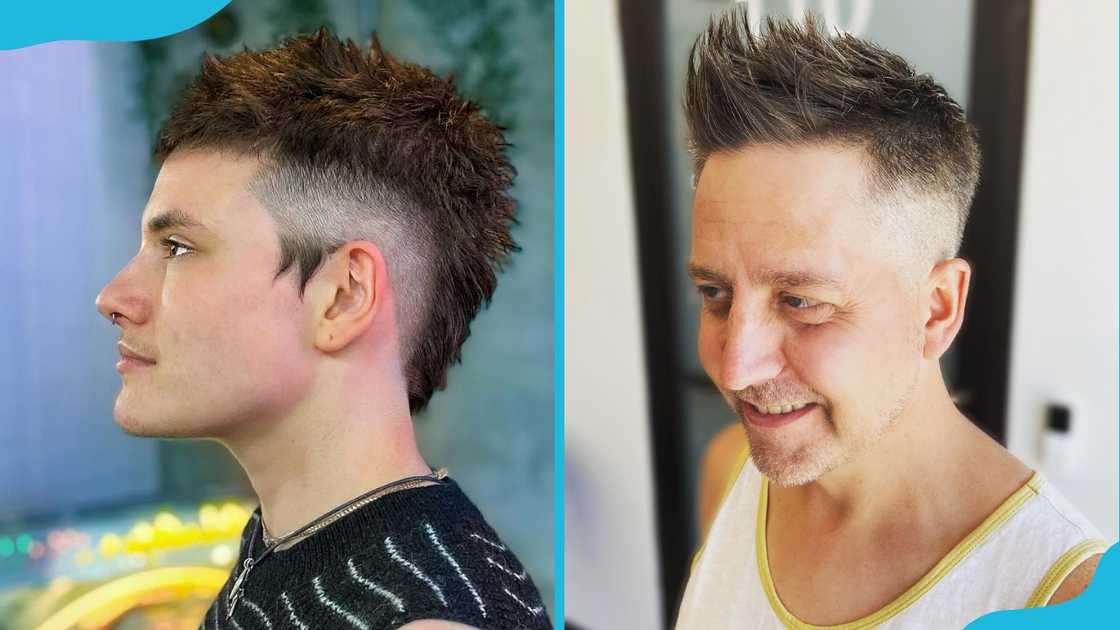Faux hawk hairstyle. Faux hawk hairstyle.