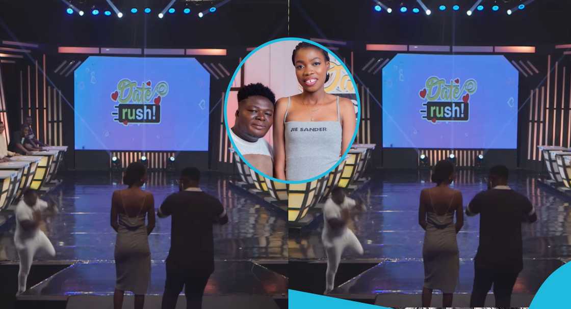 Date Rush contestant Moses and Emelia Date Rush contestant Moses and Emelia