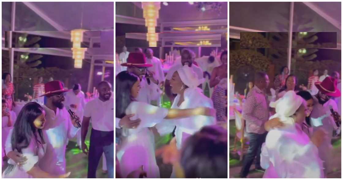 Raychel, Kojo Jones and Mum Raychel, Kojo Jones and Mum