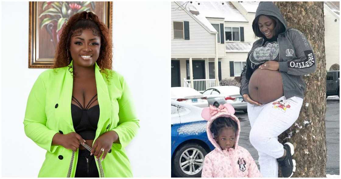 Tracey Boakye's baby bump photo Tracey Boakye's baby bump photo