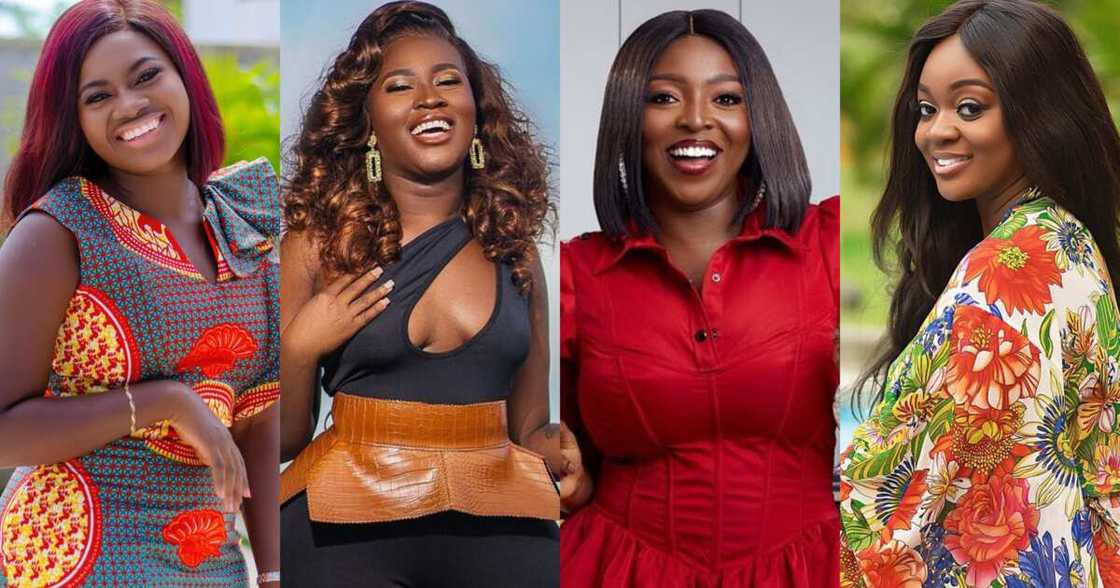 Martha Ankomah, Fella Makfui, Yvonne Okoro, and Jackie Appiah