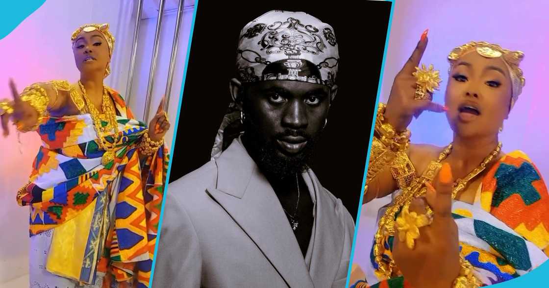 Nana Ama McBrown and Black Sherif Nana Ama McBrown and Black Sherif