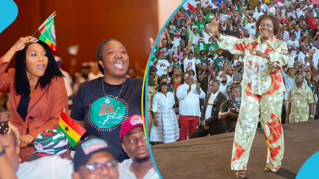NDC Women Give Mahama Standing Ovation At Manifesto Launch NDC Women Give Mahama Standing Ovation At Manifesto Launch