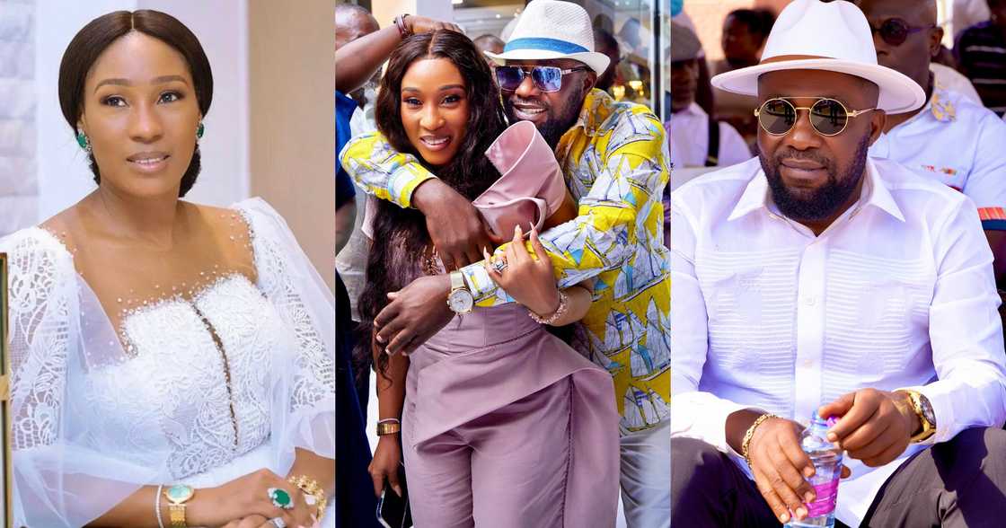 Osei Kwame Despite and his wife Awurama Osei Kwame Despite and his wife Awurama