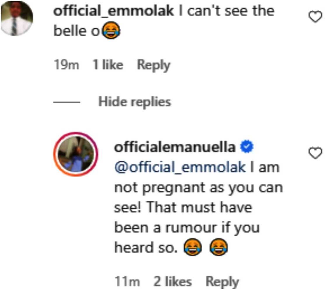 Comedian Emmanuella