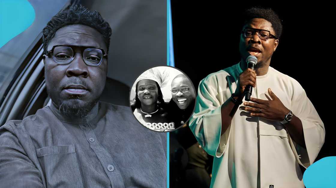 Akesse Brempong, passing of mother, Deaconess Georgina Benchie, gospel artiste, condolences to Akesse, entertainment industry, gospel music
