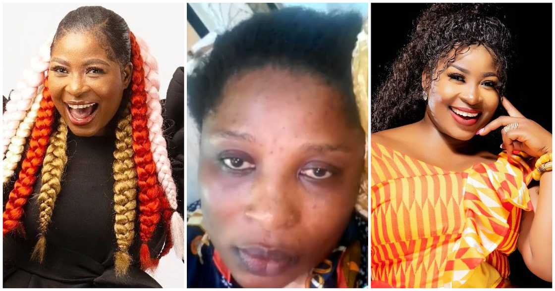 Gloria Sarfo Shares No Makeup Photo Collection to Silence Critics, Netizens Applaud Her Confidence Gloria Sarfo Shares No Makeup Photo Collection to Silence Critics, Netizens Applaud Her Confidence