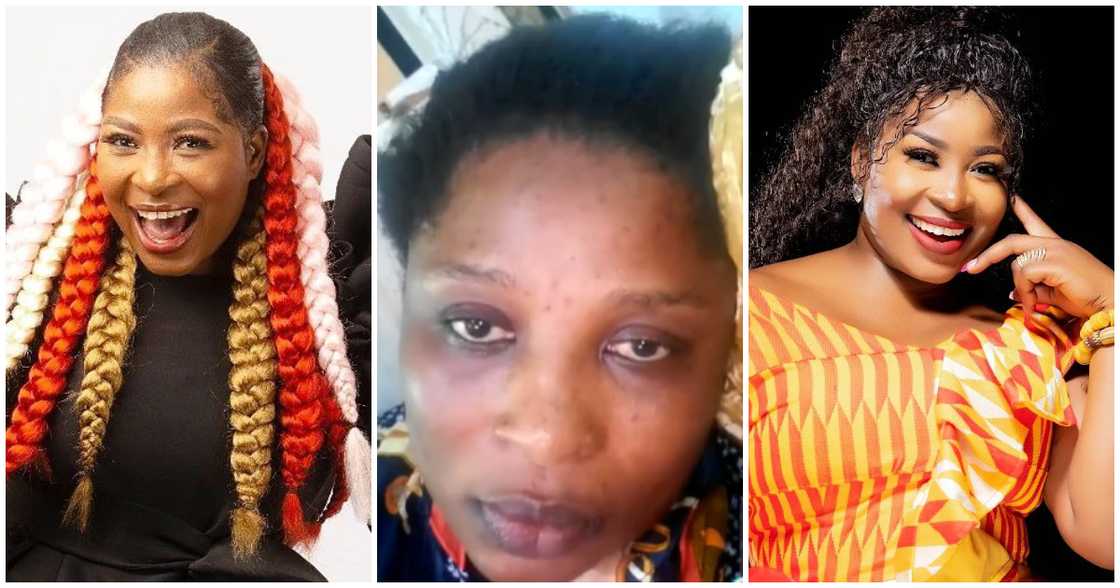 Gloria Sarfo Shares No Makeup Photo Collection to Silence Critics, Netizens Applaud Her Confidence