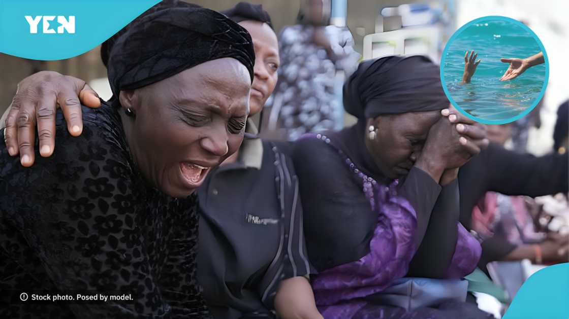 Winneba manhole incident, Ghana National Fire Service, five-year-old girl tragedy, uncovered manhole danger, rescue team response, water-filled manhole safety, Christ Apostolic Church Winneba, manhole safety, firefighters, child safety