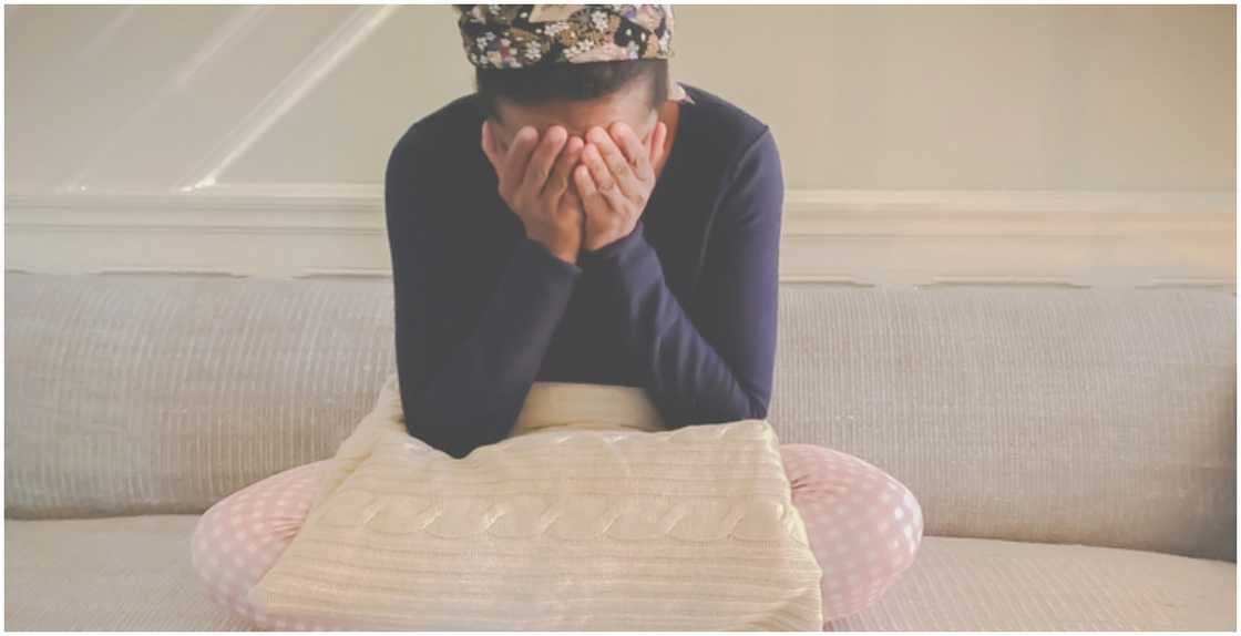 Ghanaian lady says her boyfriend always experiences sickness when she's having her menses Ghanaian lady says her boyfriend always experiences sickness when she's having her menses