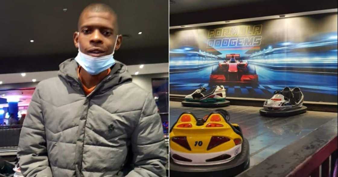 man, good, deed, car, bumper car, customer, patron, Mzansi, speed man, good, deed, car, bumper car, customer, patron, Mzansi, speed