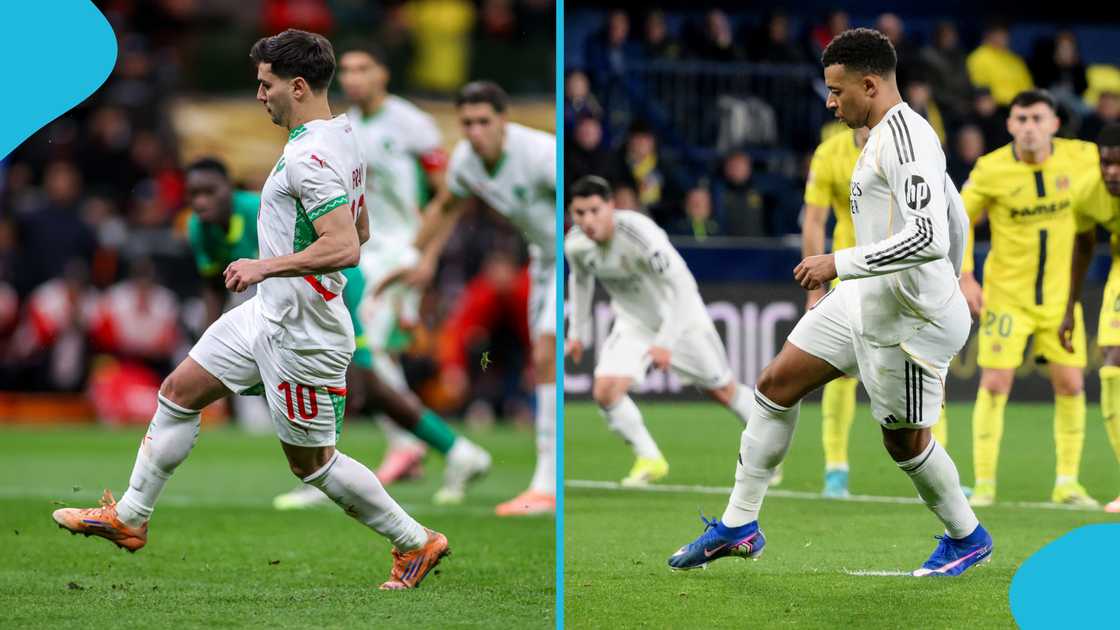 Kylian Mbappe Scores Cheeky Panenka Only 6 Days After Brahim Diaz’s AFCON Final Penalty Miss Kylian Mbappe Scores Cheeky Panenka Only 6 Days After Brahim Diaz’s AFCON Final Penalty Miss
