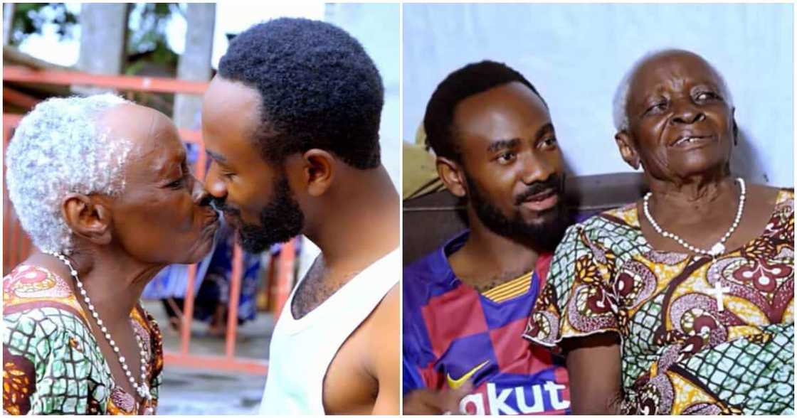 Muima and Thereza express love. Muima and Thereza express love.