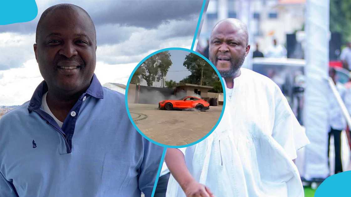 Ibrahim Mahama, Spinning, Drifting, Mercedes-Benz, Supercar spectacle, Ghanaian businessman. Ibrahim Mahama, Spinning, Drifting, Mercedes-Benz, Supercar spectacle, Ghanaian businessman.