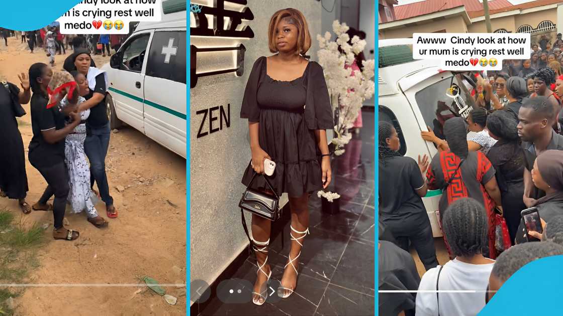 Cindy Brobbey, TikToker, Bremang UGC accident, Cindy Brobbey's funeral, Ghana, TikTok