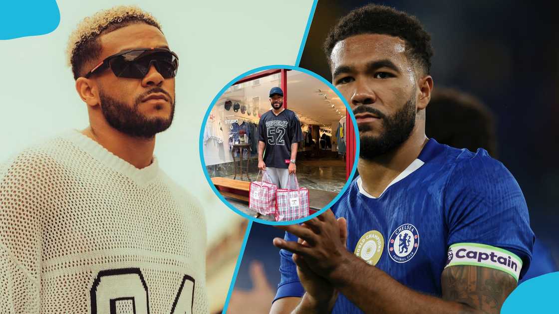 Reece James, ‘Ghana Must Go’ bags, Chelsea, Premier League, Crystal Palace, West Ham United