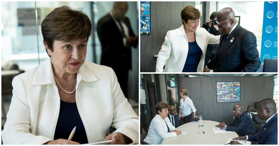 The IMF boss, Kristalina Georgieva, says Ghana's current economic crisis is not a result of bad policies The IMF boss, Kristalina Georgieva, says Ghana's current economic crisis is not a result of bad policies