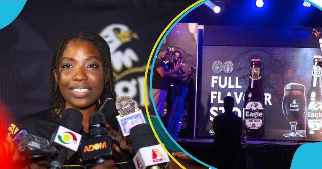 Accra Brewery unveils new gold label for Eagle extra stout Accra Brewery unveils new gold label for Eagle extra stout