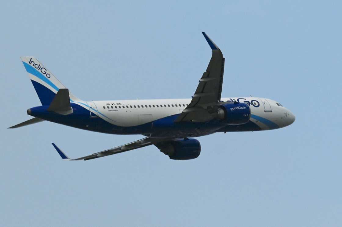 An Indigo airlines aircraft takes off at the Mumbai International airport in Mumbai on June 20, 2023 An Indigo airlines aircraft takes off at the Mumbai International airport in Mumbai on June 20, 2023