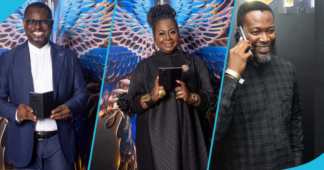 Photo of Abeiku Santana, Adjetey Annan and Gifty Anti Photo of Abeiku Santana, Adjetey Annan and Gifty Anti