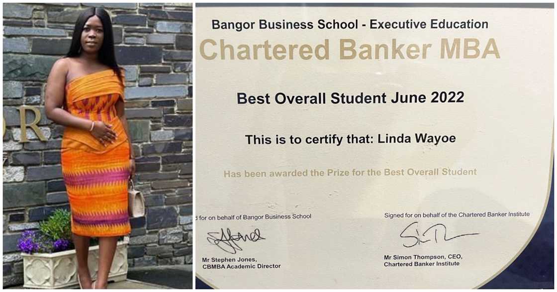 Ghanaian woman becomes overall best student at UK university Ghanaian woman becomes overall best student at UK university