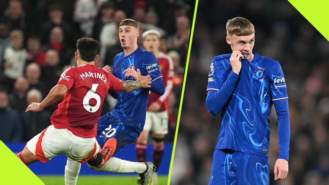 Cole Palmer endured a reckless tackle from Lisandro Martinez during Chelsea's 1-1 draw with Manchester United. Cole Palmer endured a reckless tackle from Lisandro Martinez during Chelsea's 1-1 draw with Manchester United.