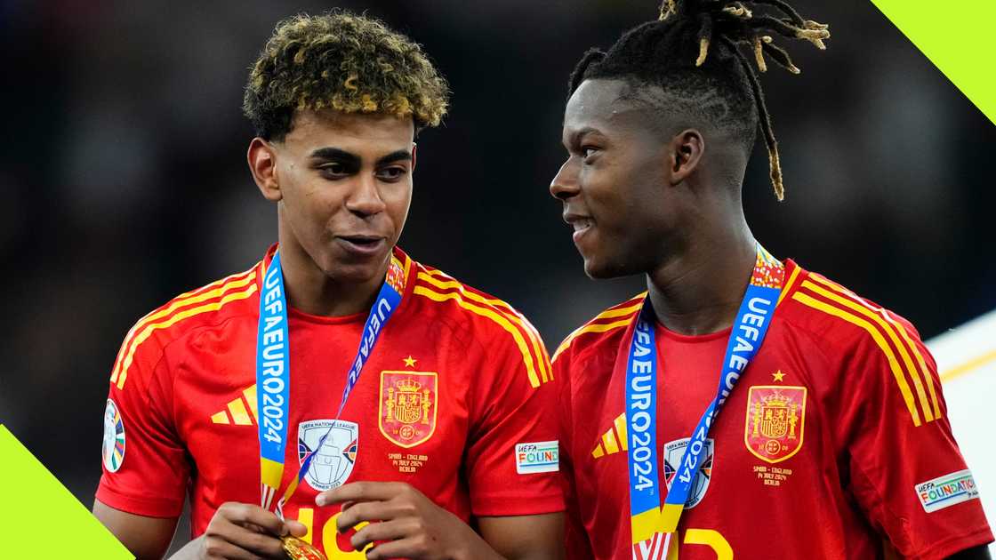 Lamine Yamal and Nico Williams formed a formidable partnership en route to Spain's Euro 2024 triumph. Lamine Yamal and Nico Williams formed a formidable partnership en route to Spain's Euro 2024 triumph.