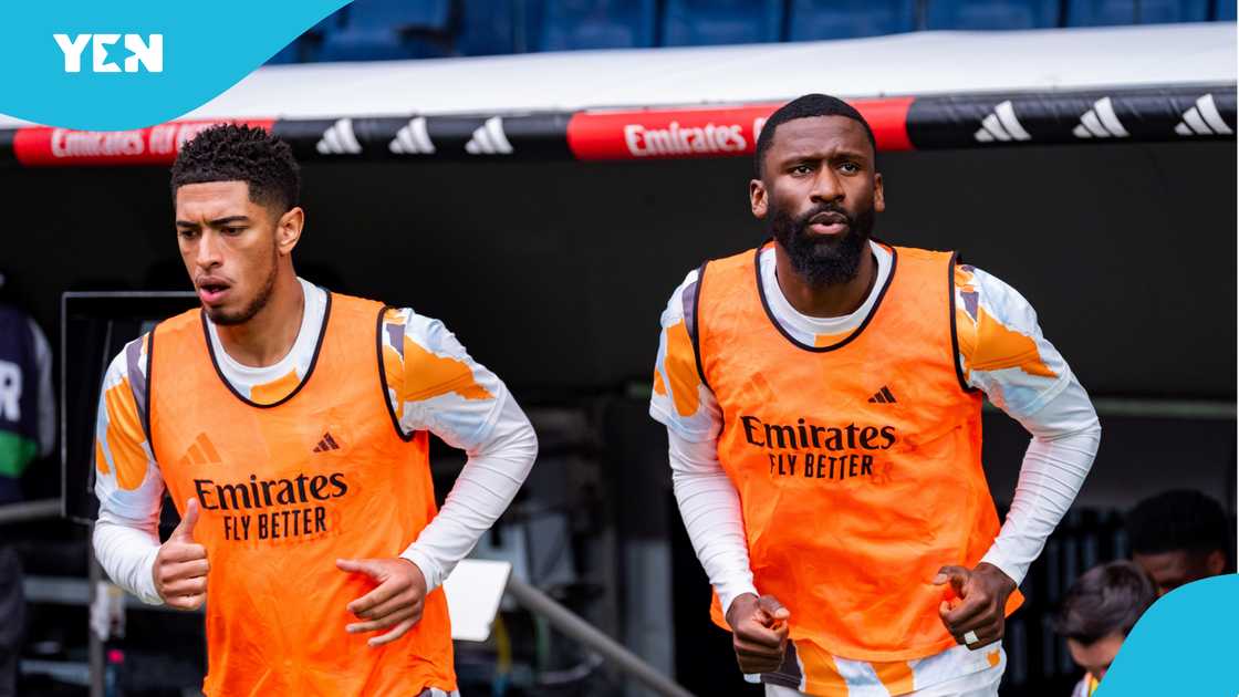 Jude Bellingham and Antonio Rudiger 'involved in training ground 'fight' ahead of Arsenal tie Jude Bellingham and Antonio Rudiger 'involved in training ground 'fight' ahead of Arsenal tie