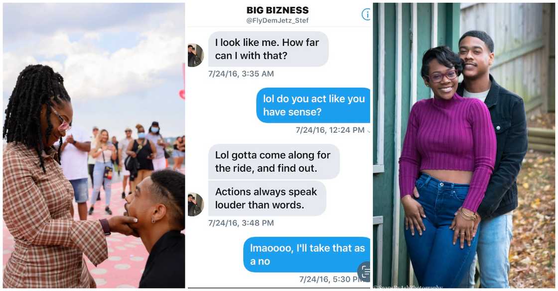 Young lady gets engaged to man she met on Twitter Young lady gets engaged to man she met on Twitter