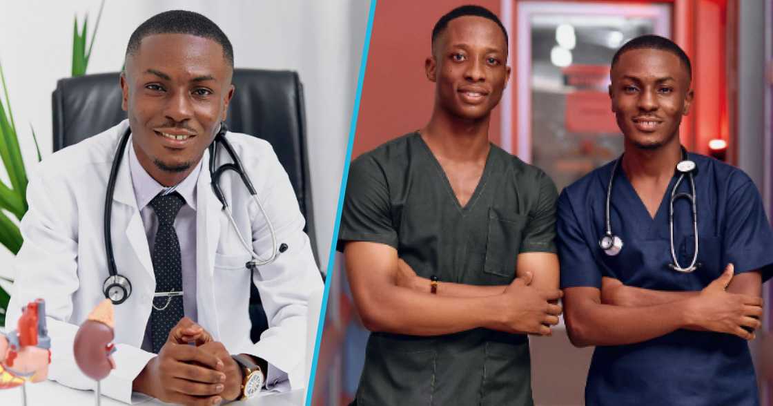 Photos of KNUST doctors.