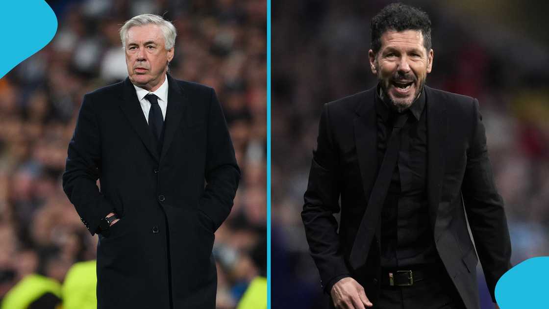 Carlo Ancelotti and Diego Simeone will reignite their coaching rivalry in the UEFA Champions League round of 16. Carlo Ancelotti and Diego Simeone will reignite their coaching rivalry in the UEFA Champions League round of 16.
