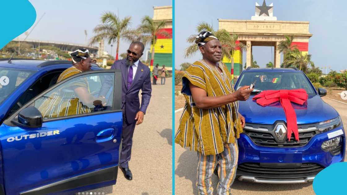 65-Year-Old Man, Walk, Kumasi, Accra, John Mahama's Inauguration, Car, Alhaji Ayaana