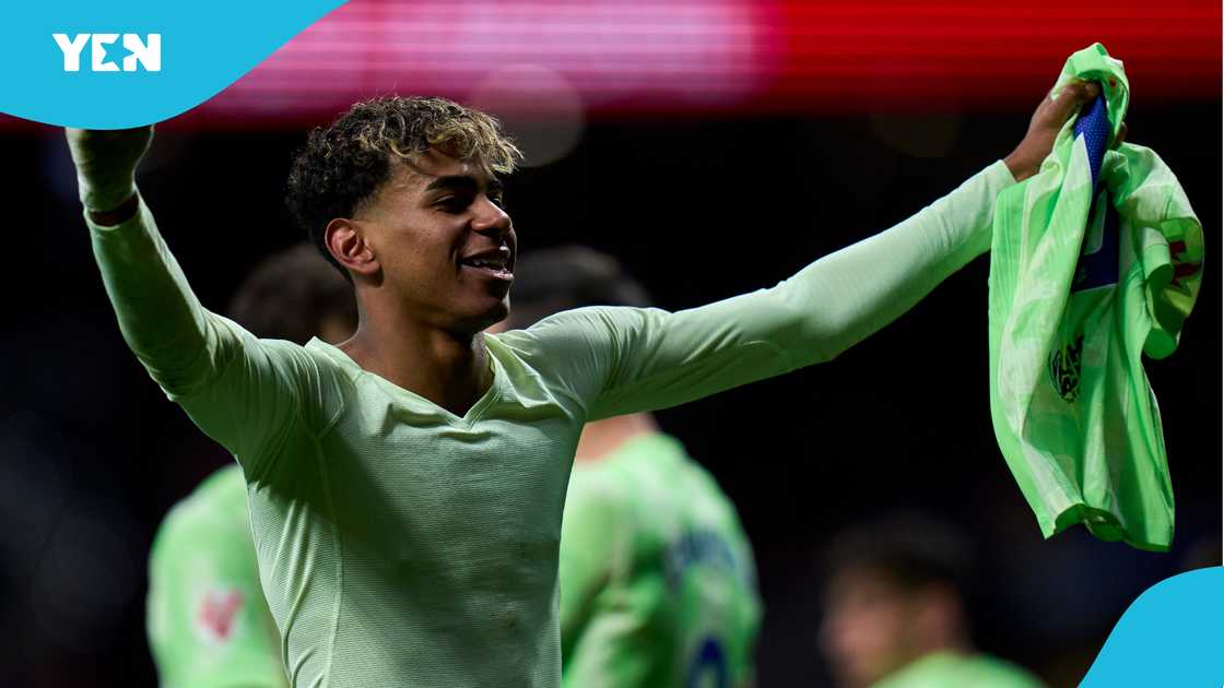 Lamine Yamal led Barcelona to a dramatic 4-2 comeback win against Atletico Madrid. Lamine Yamal led Barcelona to a dramatic 4-2 comeback win against Atletico Madrid.