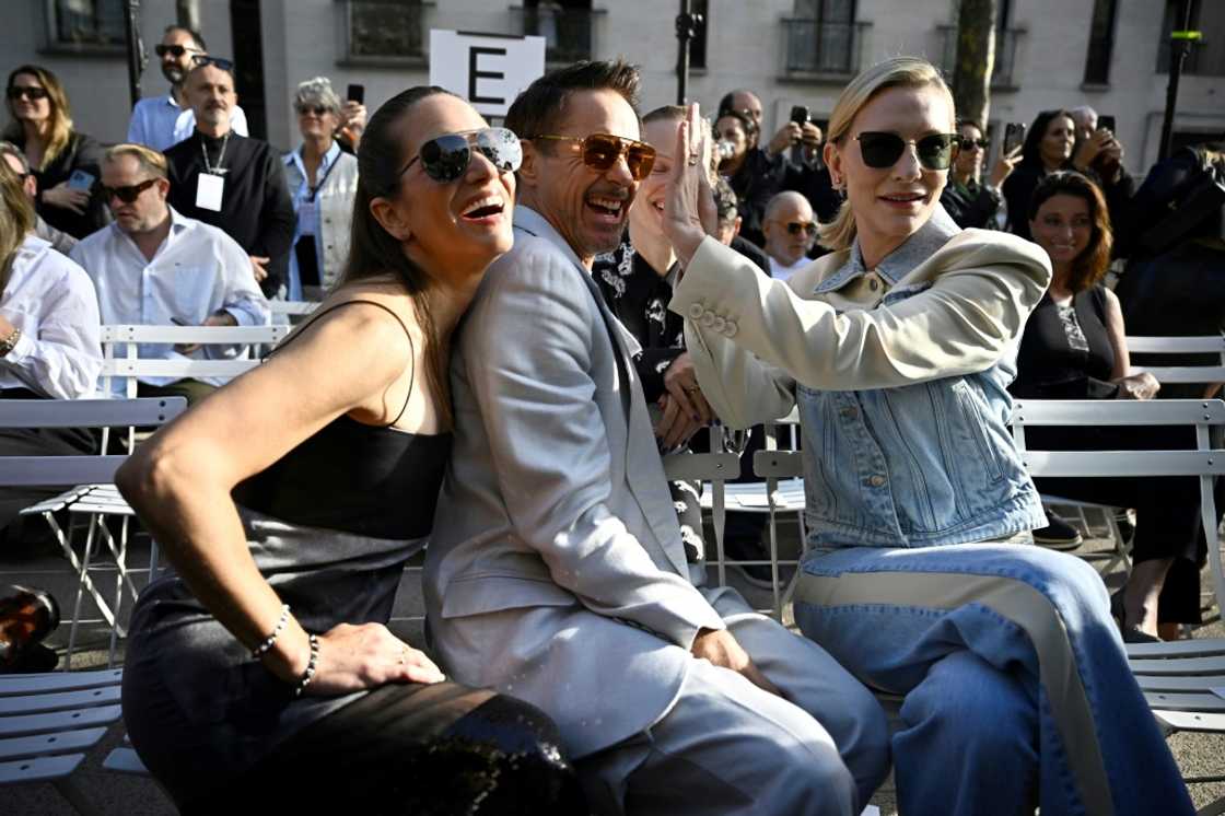 Cate Blanchett and Robert Downey Jr were among the guests Cate Blanchett and Robert Downey Jr were among the guests